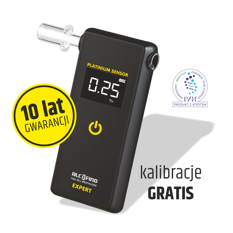 Alkomat Elektrochemiczny AlcoFind Expert - zdjęcie