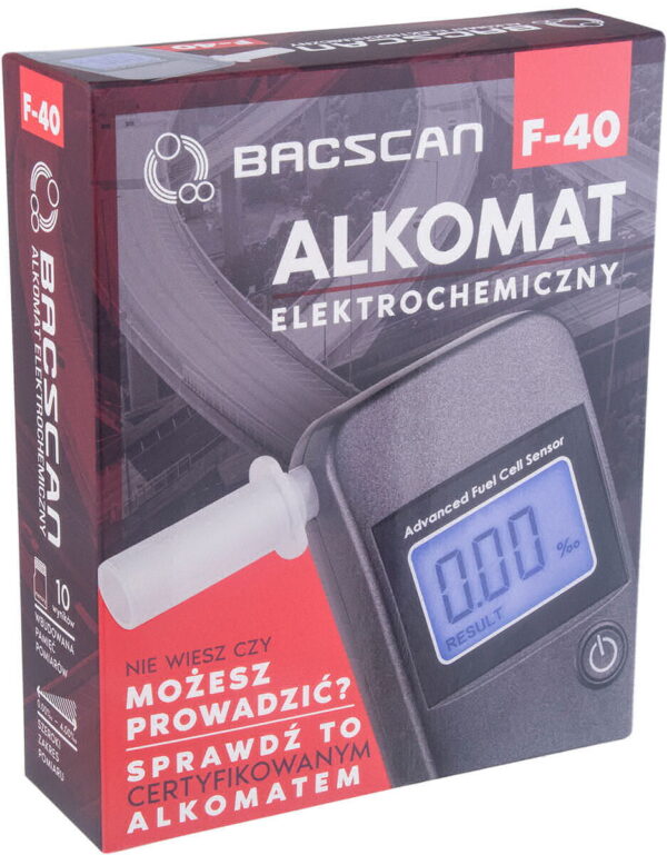 39.jpg Alkomat BACscan F-40 z elektrochemiczną komórką pomiarową
