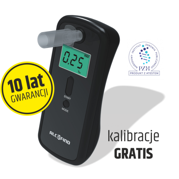 430 Alkomat marki AlcoFind DA8100 + 10 lat Gwarancji plus nielimitowane kalibracje
