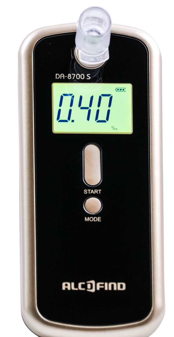 Alkomat Elektrochemiczny AlcoFind DA-8700S + certyfikat
