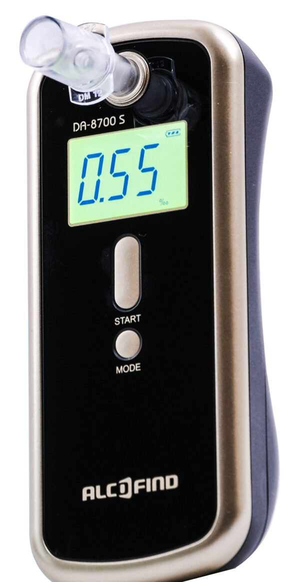 Alkomat Elektrochemiczny AlcoFind DA-8700S + certyfikat