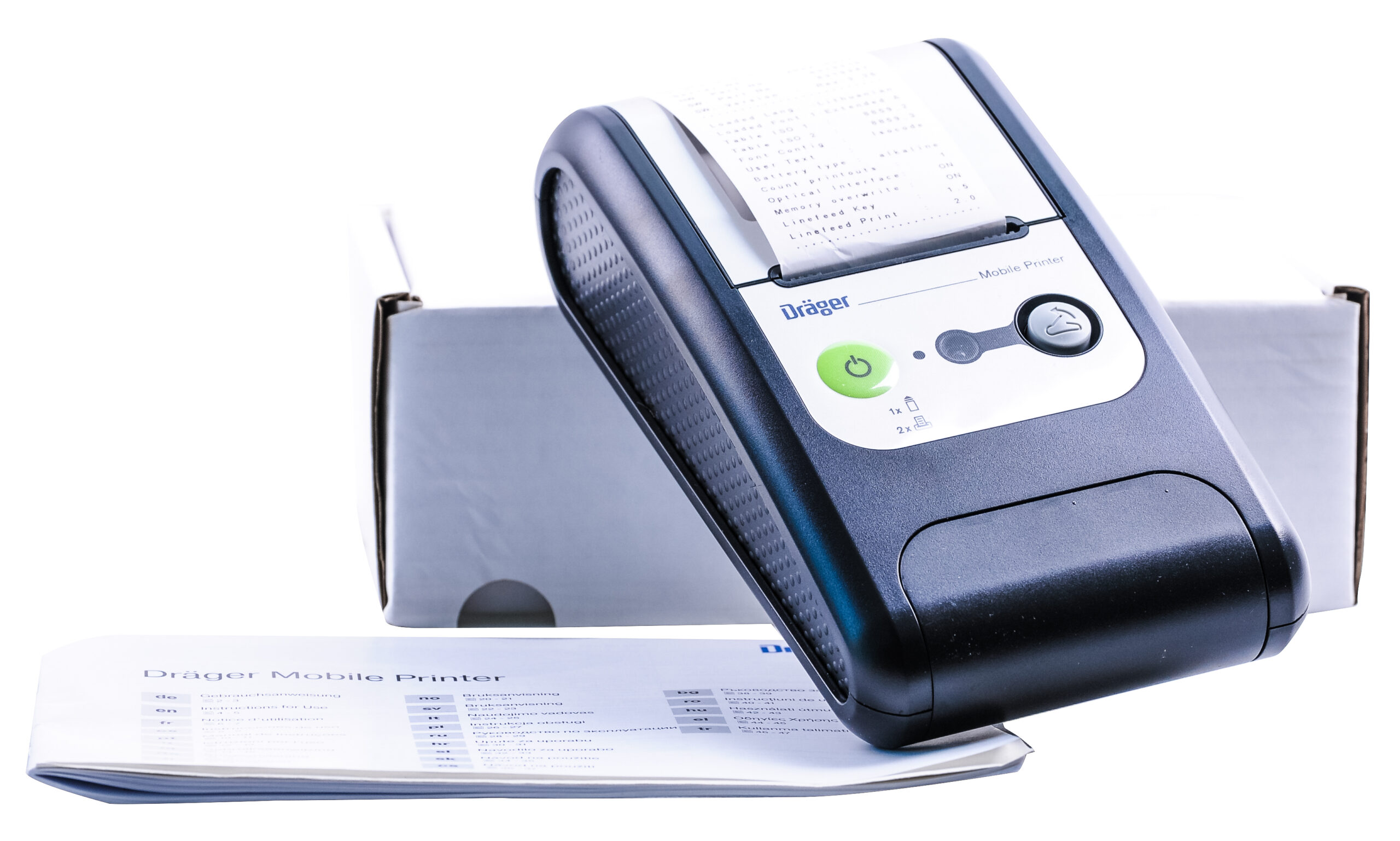 Drukarka mobilna bluetooth do alkomatu marki Dräger 6000 - obrazek 6