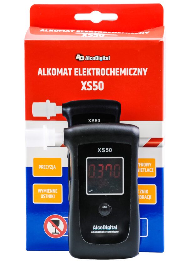 Alkomat elektrochemiczny AlcoDigital XS50
